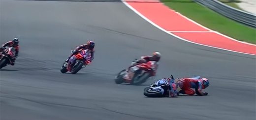 Marc Márquez: "¿Me he caído? Sí, pero iba líder, que me quiten lo bailao"