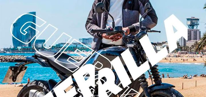 Guy Martin es el elegido por Royal Enfield para lanzar su nueva Guerrilla 450