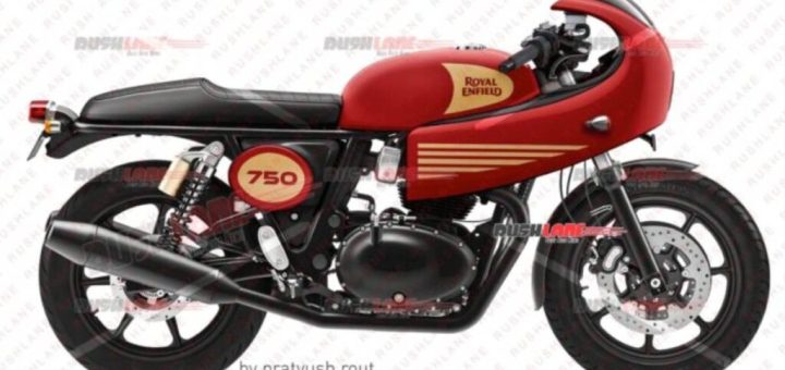 Así sería la futura Royal Enfield Continental GT 750