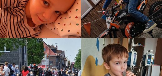 El último deseo de un niño motero que moriría con cáncer era escuchar muchas motos. Al día siguiente, 15.000 moteros se presentaron en la puerta de su casa