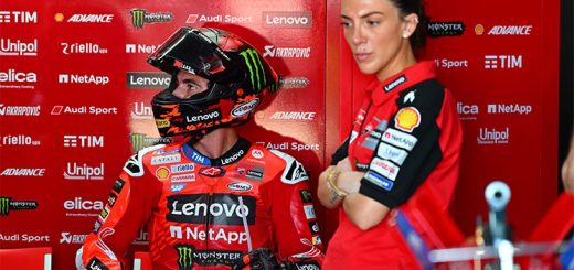 Pecco Bagnaia, muy enfadado en Tailandia, pero no con Morbidelli