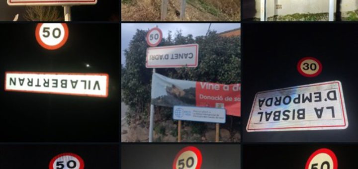 Señales de tráfico invertidas, un nuevo desafío para los motociclistas