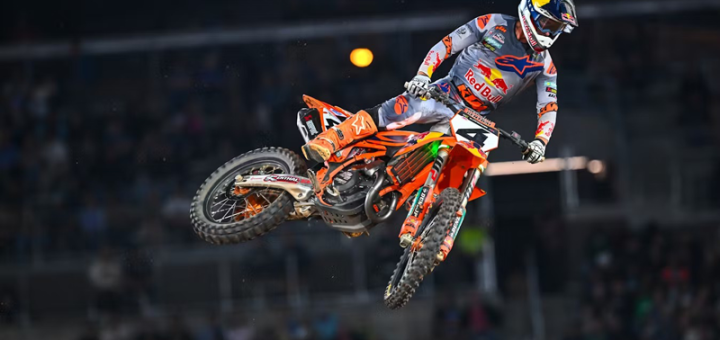 Chase Sexton brilla en Birmingham en el AMA SUPERCROSS