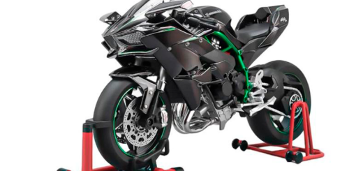 Kawasaki H2R en miniatura: ¡La bestia a escala 1:16 que acelera, ruge y lanza humo!