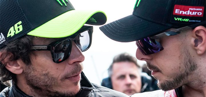 "Rossi me enseña muchas cosas, también sobre la vida", asegura Di Giannantonio