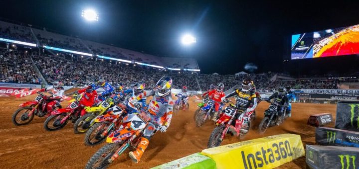Supercross: Chase Sexton se impone en Birmingham y acorta la brecha por el título
