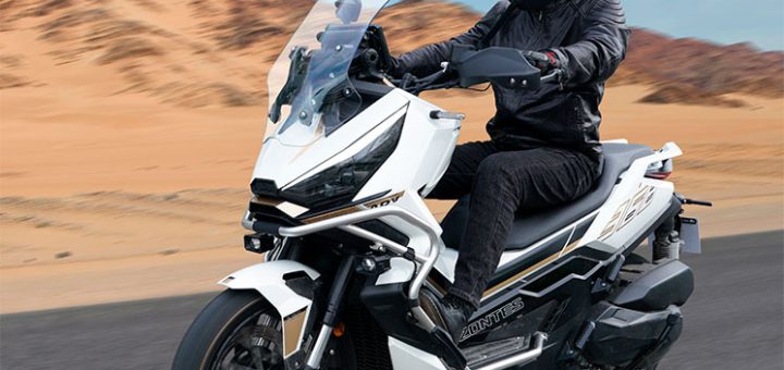 Un maxi-scooter adventure chino fue la moto no scooter de 125 cc más vendida en España en febrero
