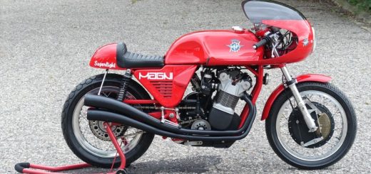Moto del día: Magni MV Agusta 850 Superlight (by David Kay)