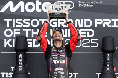 Aprilia “lista para hacer nuestra parte” en sanar la brecha con Jorge Martín después de la victoria en el Gran Premio de Gran Bretaña