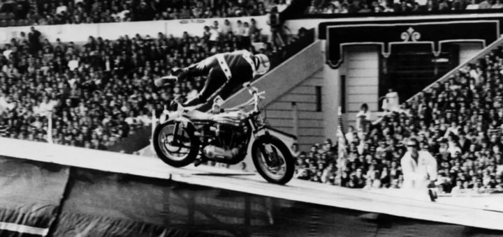 Así se honra a una leyenda: la ruta motera que revive el lugar donde Evel Knievel se hizo inmortal