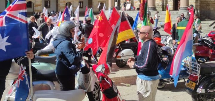 Clubes de 38 países se dan cita en los Vespa World Days 2025