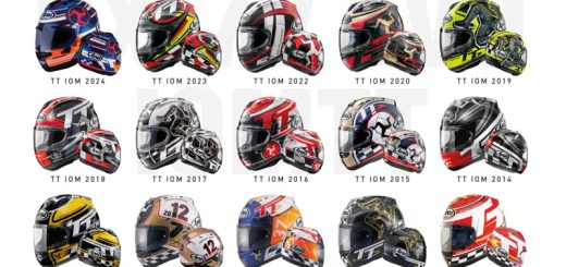 Conoce el casco conmemorativo del TT 2025 de Arai