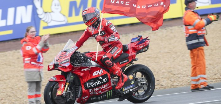 Marc Márquez revela el “único error” de su carrera en el Gran Premio de Francia bajo la lluvia