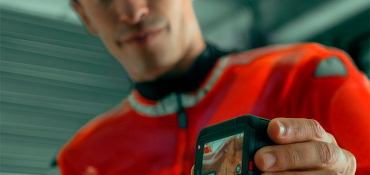 Marc Márquez lanza su cámara de acción, y graba en 8K