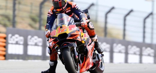 Maverick Viñales tercero más rápido, “en misión con KTM” en el MotoGP de Aragón