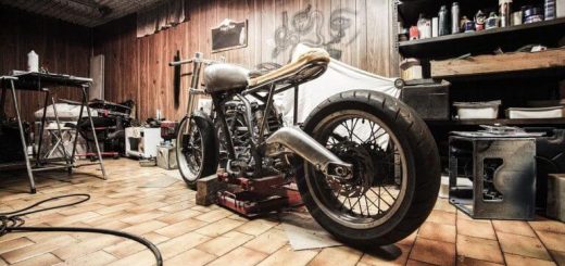 Ajuste de suspensión de la moto