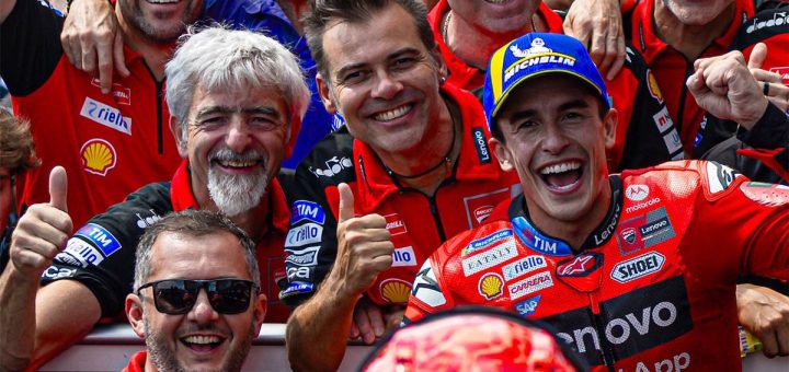 Dall`Igna se derrite con Márquez: "Arrollador, inteligente y un campeón humilde"