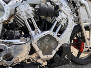 El caza F-117: ¿La motocicleta de producción estadounidense más salvaje?