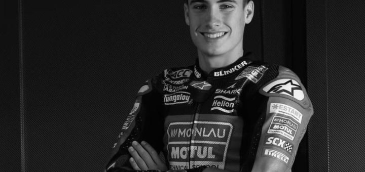 El motociclismo llora la muerte de Pau Alsina, piloto de Junior GP de 17 años, en un accidente