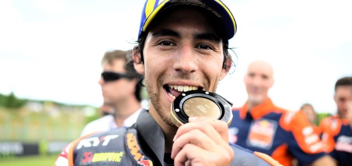 Enea Bastianini Brno MotoGP Sprint podium surprise: "¡Increíble! Después de esa bacteria… ¡Soy más rápido!"