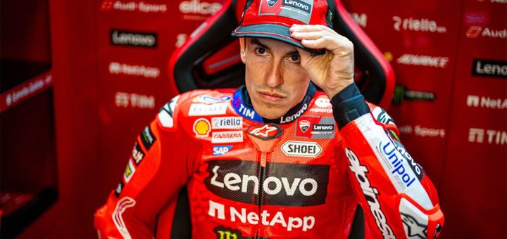 "Marc Márquez le faltó el respeto al motociclismo", critica un expiloto italiano mundialista