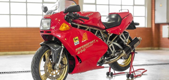Unicornio a la venta: una Ducati 400SS que vale una broma