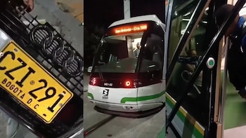 Video: carro impactó a dos motos en Medellín, el conductor escapó del lugar y protagonizó otro choque; dejo tres heridos - Infobae
