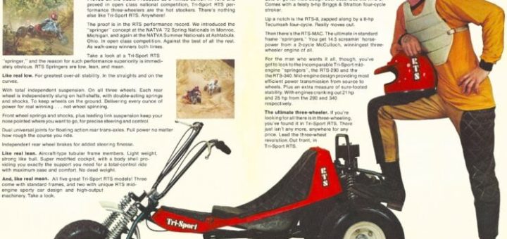 El Tri-Sport Fue El Cuatrimoto Americano Más Genial De Los Años 70