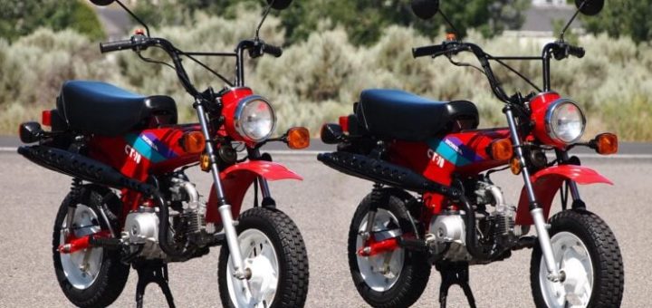 En Venta Como Paquete: Un Par De Honda CT70 Trails En Estado De Cápsula Del Tiempo