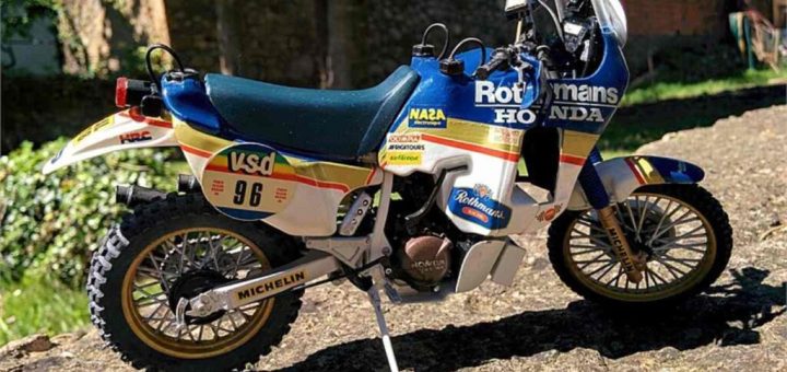 Esta moto trail de Honda cambió la historia del Dakar