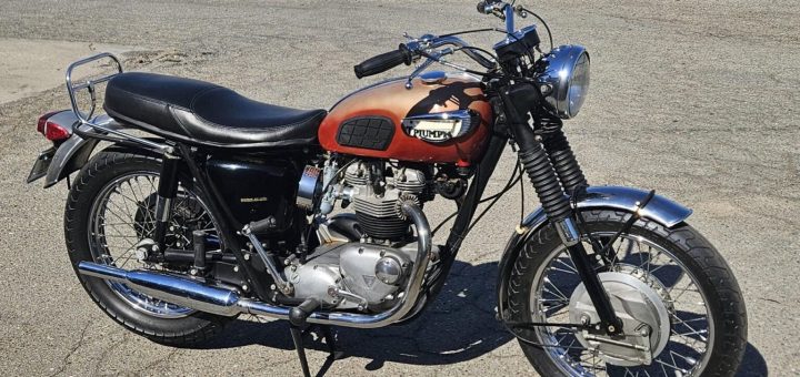 Green Day Ripper: Una Triumph Bonneville T120R de 1968 de un ex-Billie Joe Armstrong