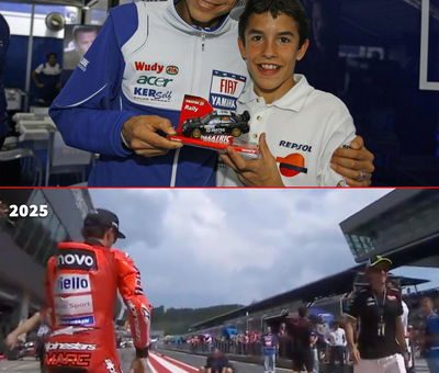 Hice las paces en mi rivalidad, Valentino Rossi y Marc Márquez “también se detendrán”
