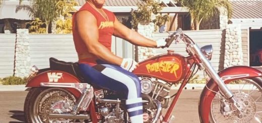 Hulk Hogan era un friki de las motos, y en su garaje (y en la WWE) siempre había muchas Harley-Davidson