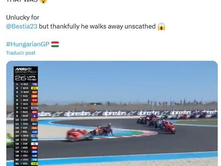 Marc Márquez clava su bandera en Balaton Park para salvar de la hecatombe a Ducati en Hungría