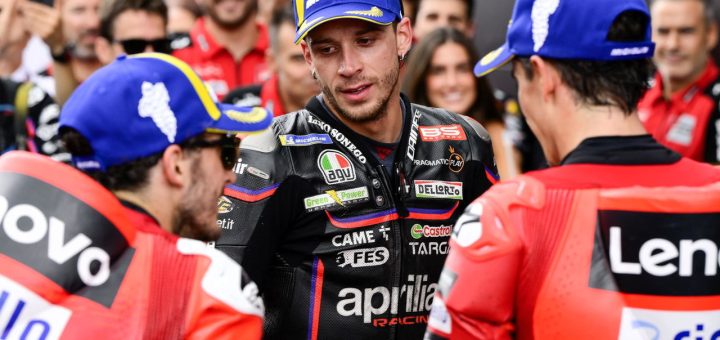 Marco Bezzecchi alcanzando a Bagnaia, pero el tercer puesto en la clasificación de MotoGP “no es mi objetivo principal”