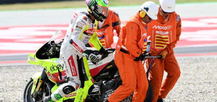 Franco Morbidelli recibió una penalización en los entrenamientos de MotoGP en Misano por "desobedecer instrucciones"