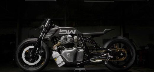 Óxido Nitroso Inyectado: Una Royal Enfield Continental GT 650 De Bad Winners