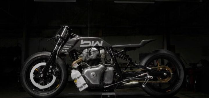 Óxido Nitroso Inyectado: Una Royal Enfield Continental GT 650 De Bad Winners