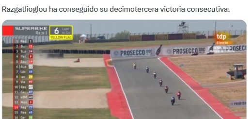 Toprak Razgatlioglu deja sentenciado el mundial de Superbikes con su primera victoria en Aragón y otra caída de Álvaro Bautista