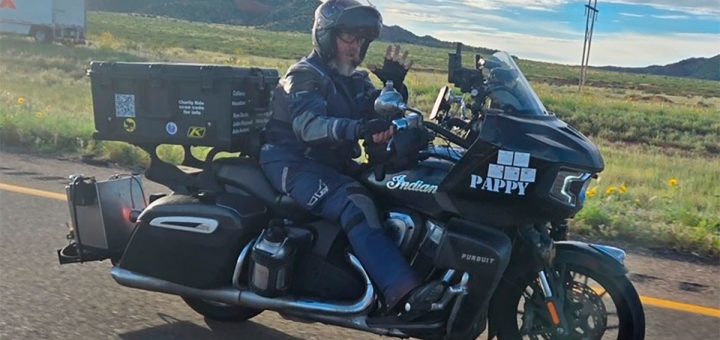 234.000 kms en moto durante 146 días consecutivos