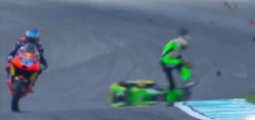 Accidente en Sepang: Rueda, fractura y conmoción y Dettwiler se enfrentará a "múltiples cirugías"