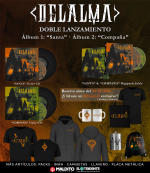 Adelanto del doble lanzamiento de DELALMA junto a Ronnie Romero y José Andrea