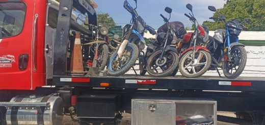 Aseguran 8 motos en Gómez Palacio por no portar placas ni casco - Noticieros GREM
