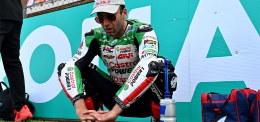 En Honda pasa algo muy raro entre Johann Zarco y Luca Marini