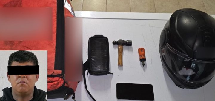 Estaciona moto para entregar pedido en La Magdalena y se la roban - Quadratín México