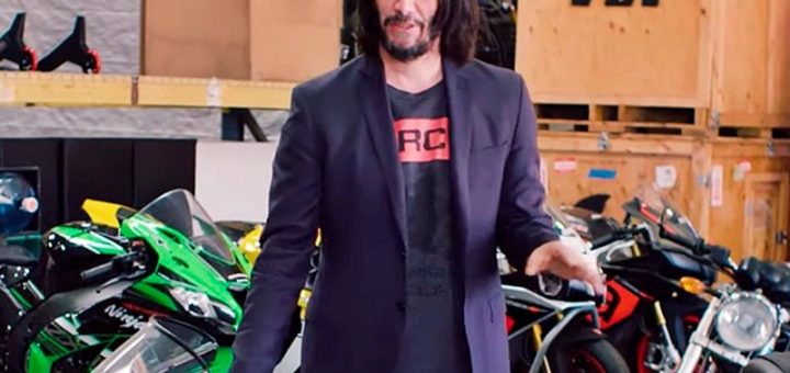 Keanu Reeves: el actor que encontró libertad en el mundo del motociclismo