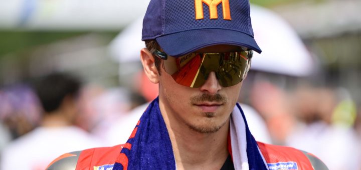 Luca Marini’s Honda MotoGP bike “unrideable”, tyre pressure “completely dropped”