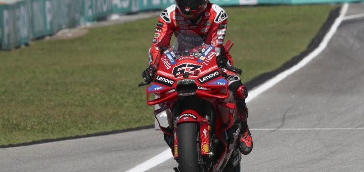 Michelin confirms cause of Pecco Bagnaia’s Malaysian MotoGP retirement