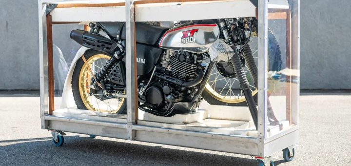 Poder estrenar una Yamaha XT500, de finales de los años ochenta, en 2025 tiene un precio… Muy alto