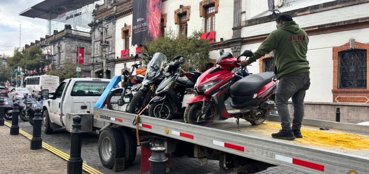 Retira Toluca 87 motos sin placas en operativo - Ayuntamiento de Toluca